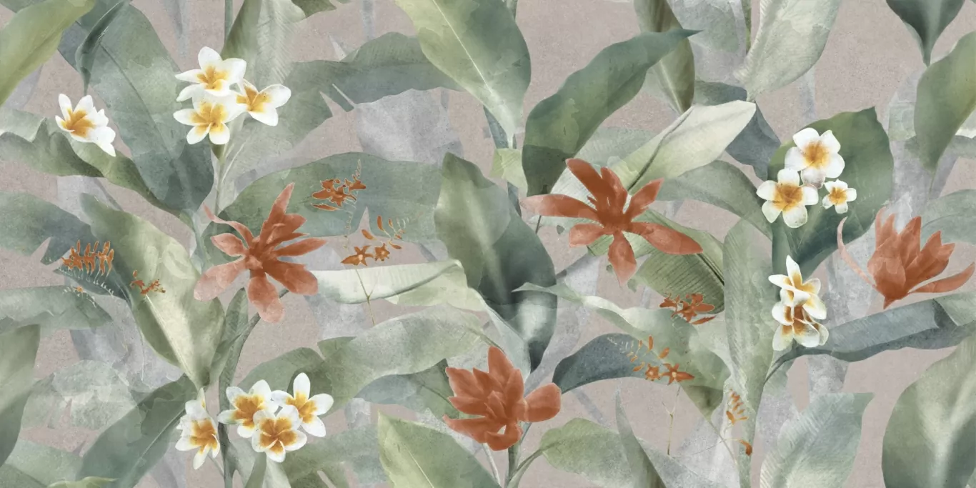 Керамогранит 17550 Floresta джунгли многоцветный ректификат 60x120