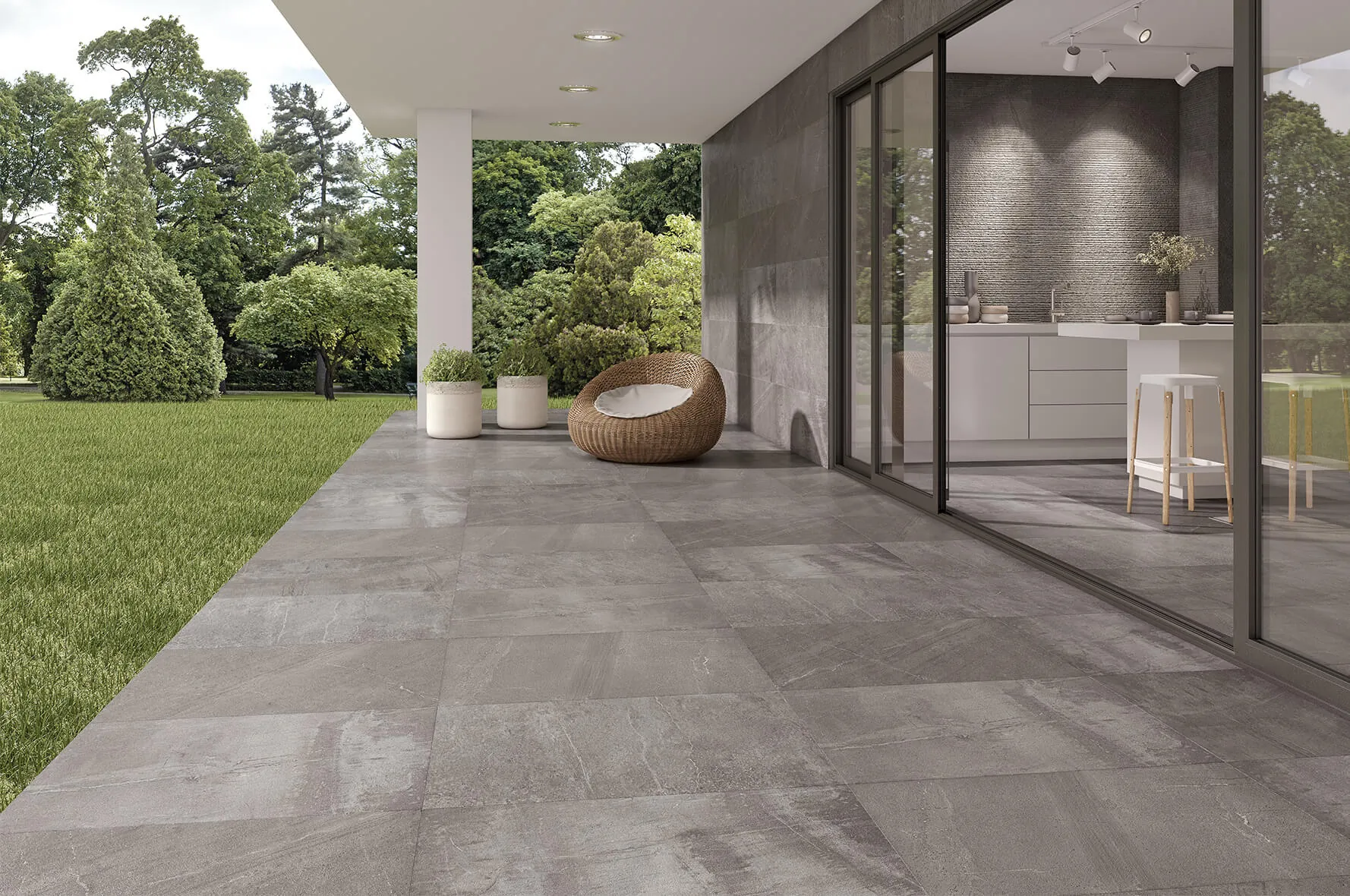 Плитка Sunstone Concept Grey 29x100