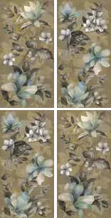 Керамогранит 303952 Fiore Oro Rett (4 pcs mix) 60x120