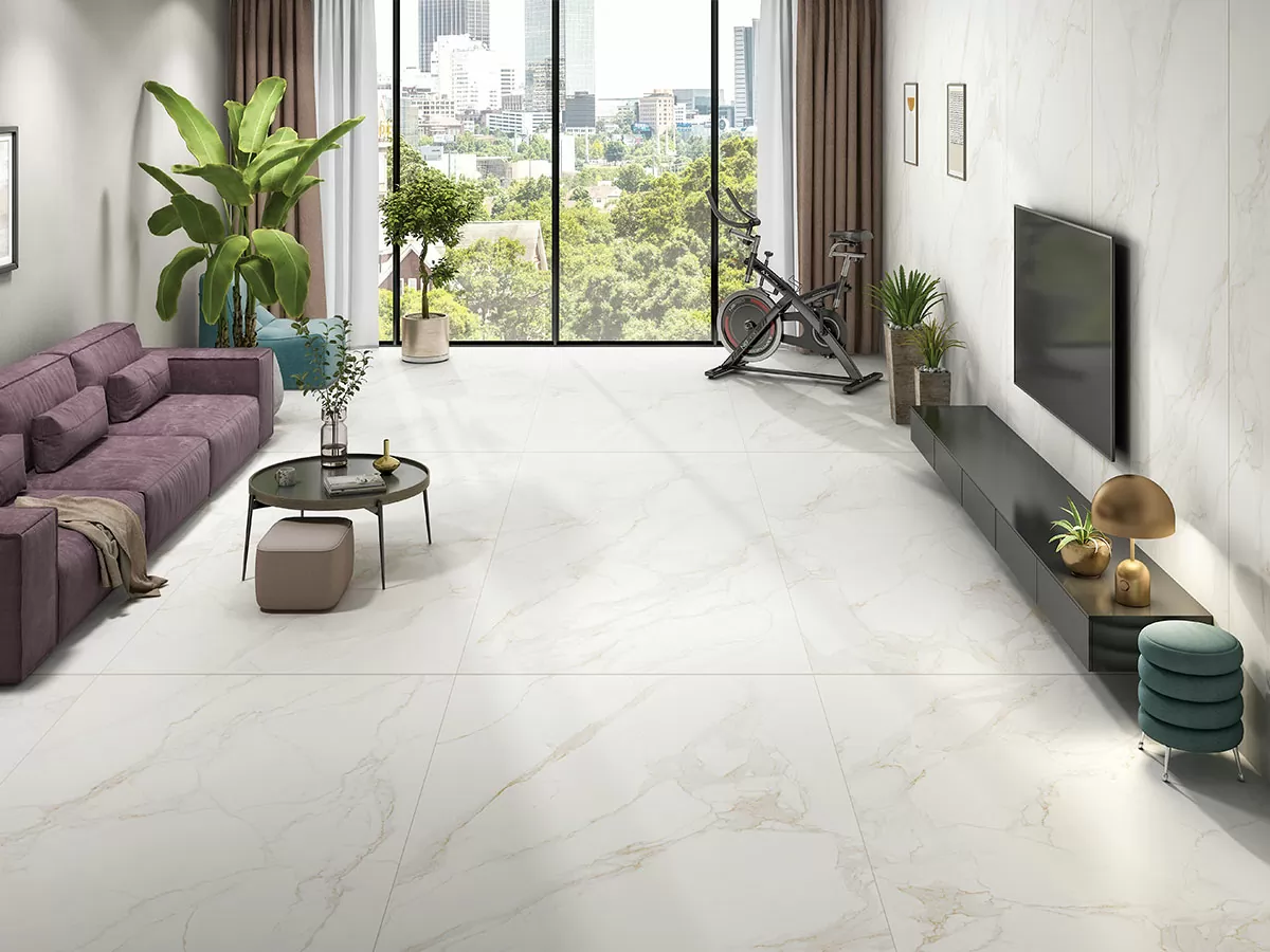 Керамогранит Calcutta Prism Polish 59,8х119,8