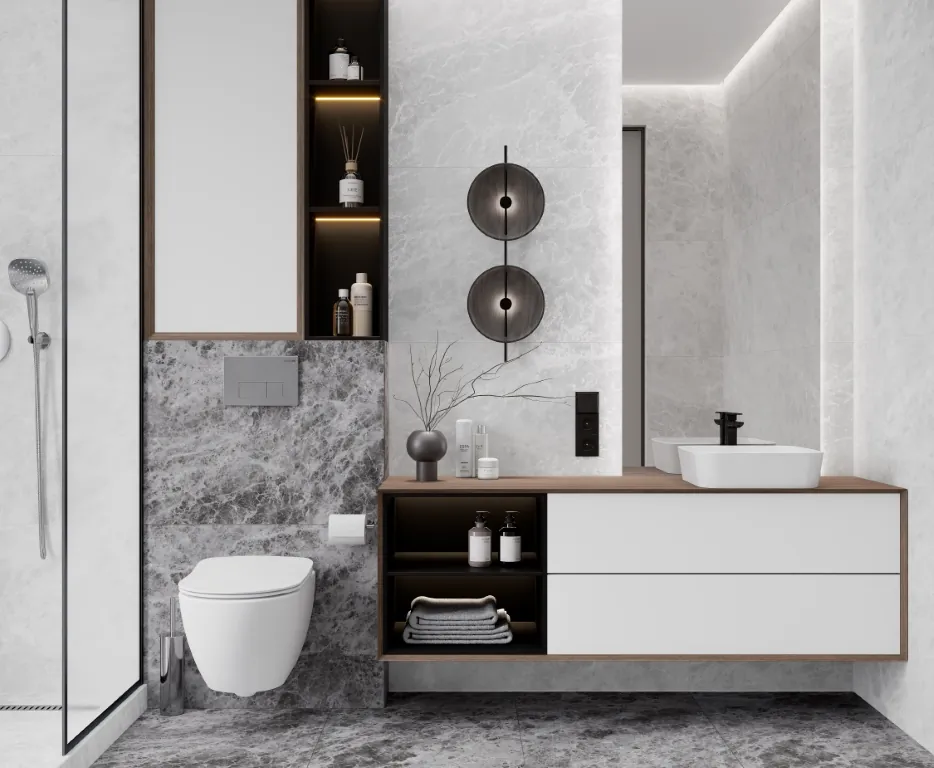 Керамогранит LP6012G0101R Bohemian Grigio серый матовый карвинг 59,5х119,1