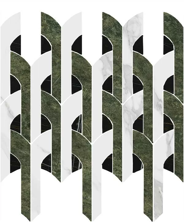 Керамогранит ID148 Риальто Нобиле 2 наборный лаппатированный 34,5x30