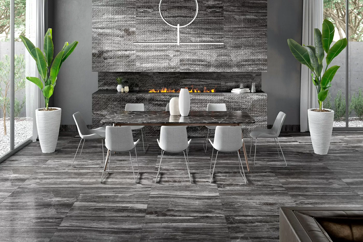 Плитка R0000304 Luxury Concept White Mat 30x90