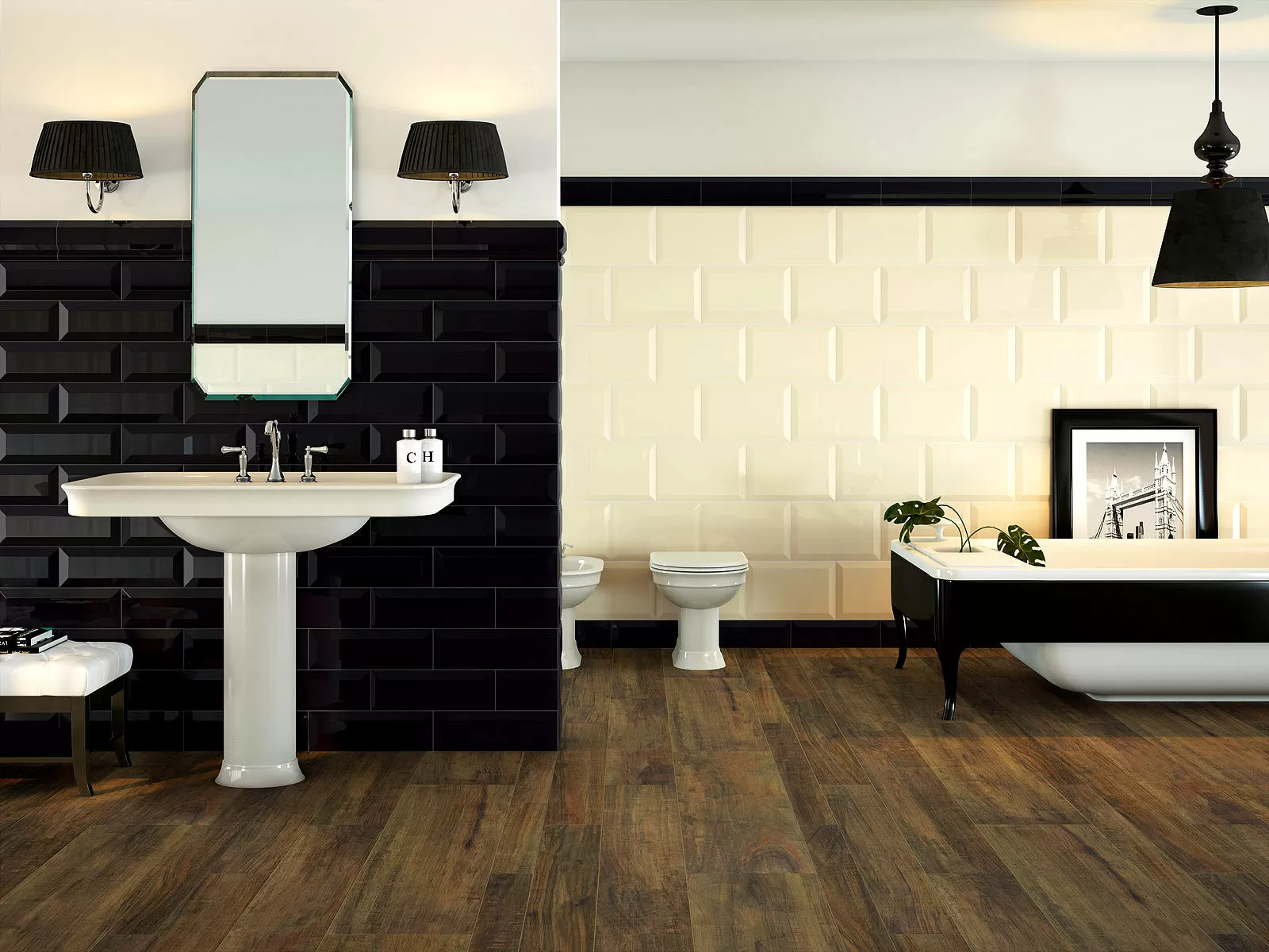Плитка Oxford Arbor Blanco DBNK 25*38