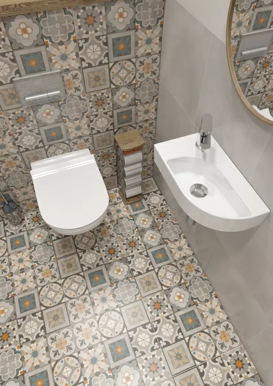 Керамогранит C-LO4R402D Loft темно-серый 42х42