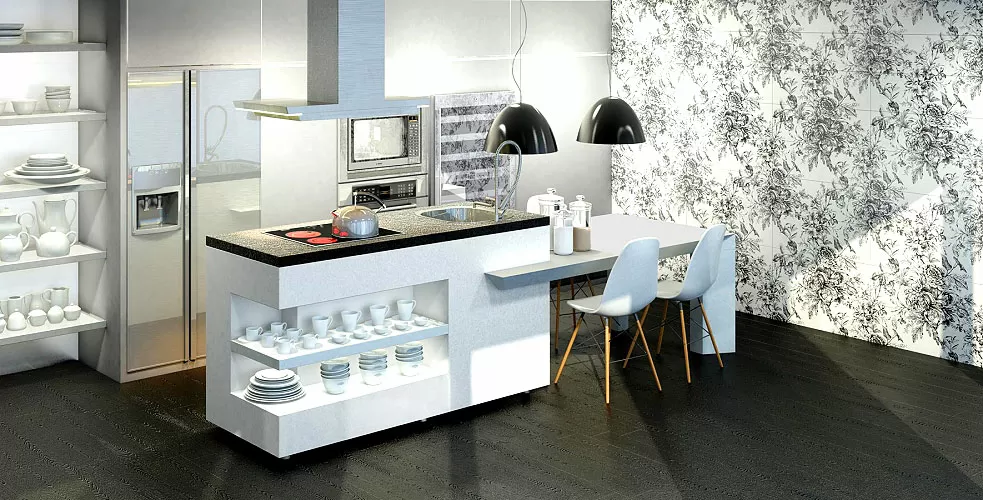 Плитка Remate Quarter Blanco Brillo 5x20
