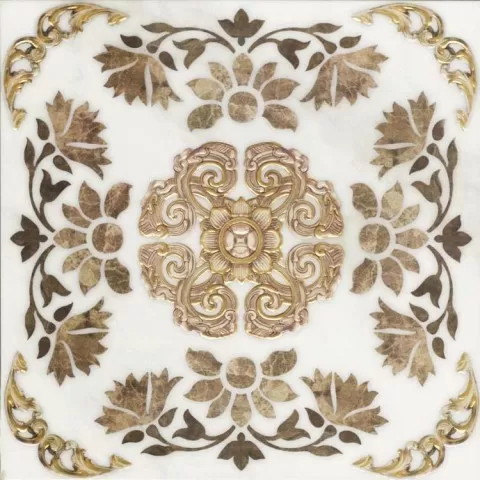 Плитка Calacatta Gold Matt Oval R 31,5x100