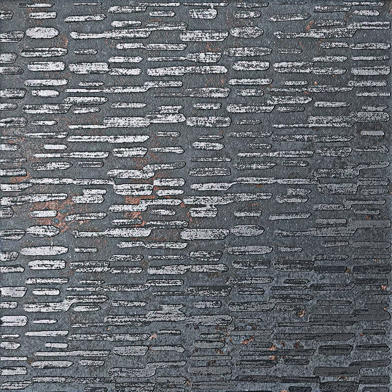 Керамогранит 1062873 Decori Costruire Lamiera Mix Nero 25х25
