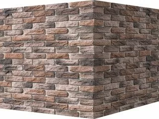 Искусственный камень 316-75 Брюгге брик угол 8x19x6.5