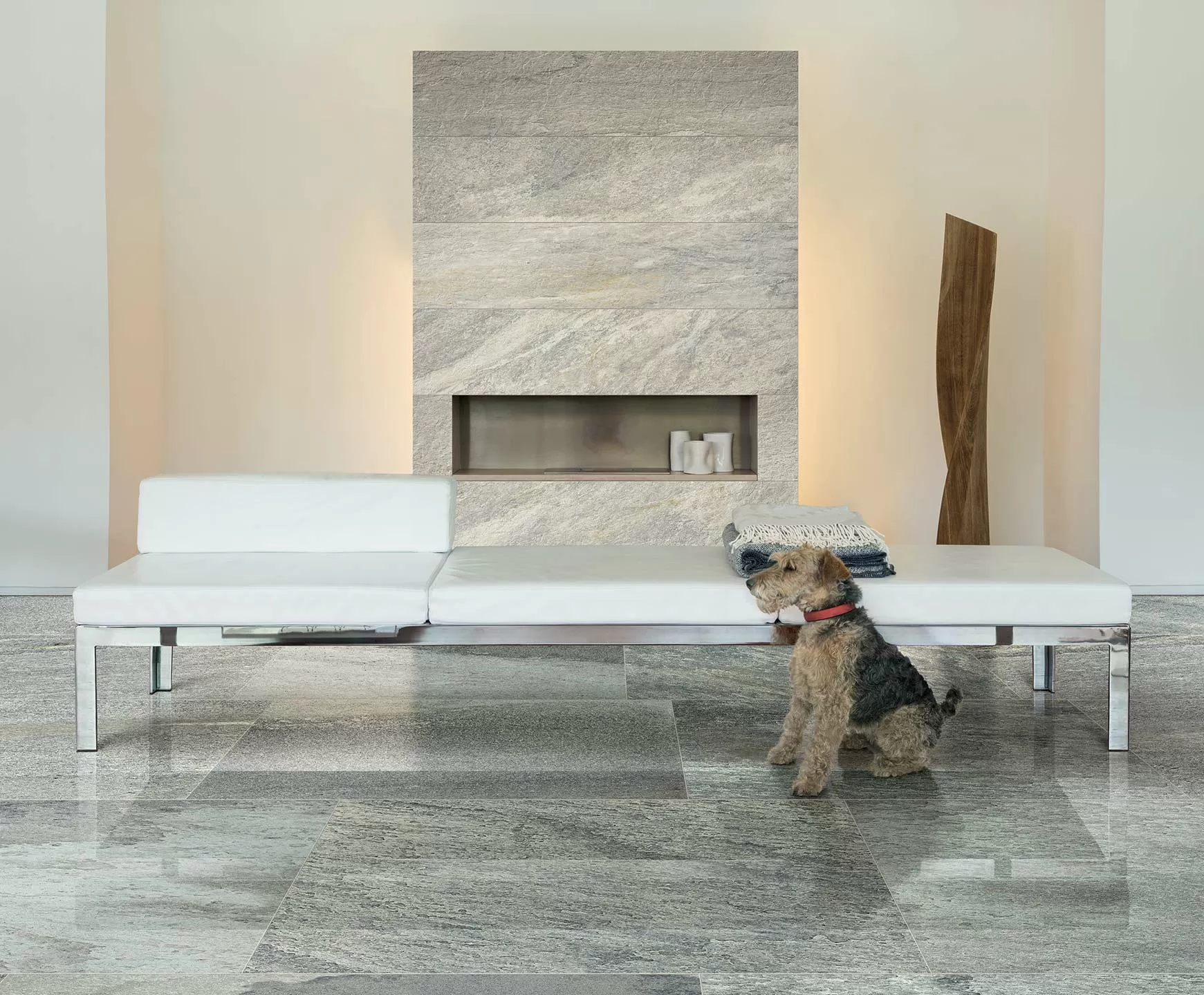 Керамогранит 751852 Flagstone 2.0 Green Glossy/Ret 40x80