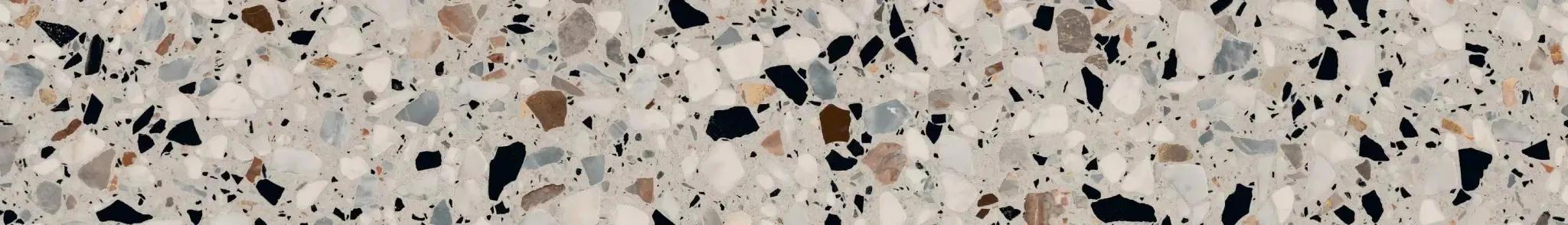 Керамогранит KM6060G0001RBT6 Плинтус Бричиола белый матовый обрезной 60x9,5x0,9