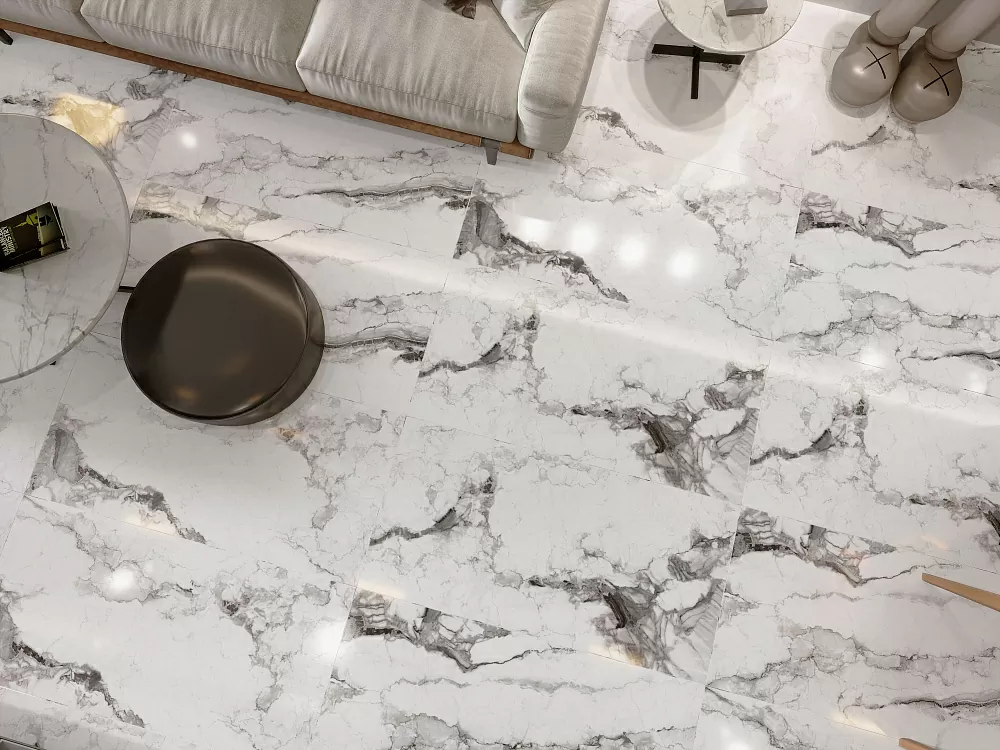 Керамогранит BHW-0002 Capolavoro Polished (Sinking Ink) 600x1200x8