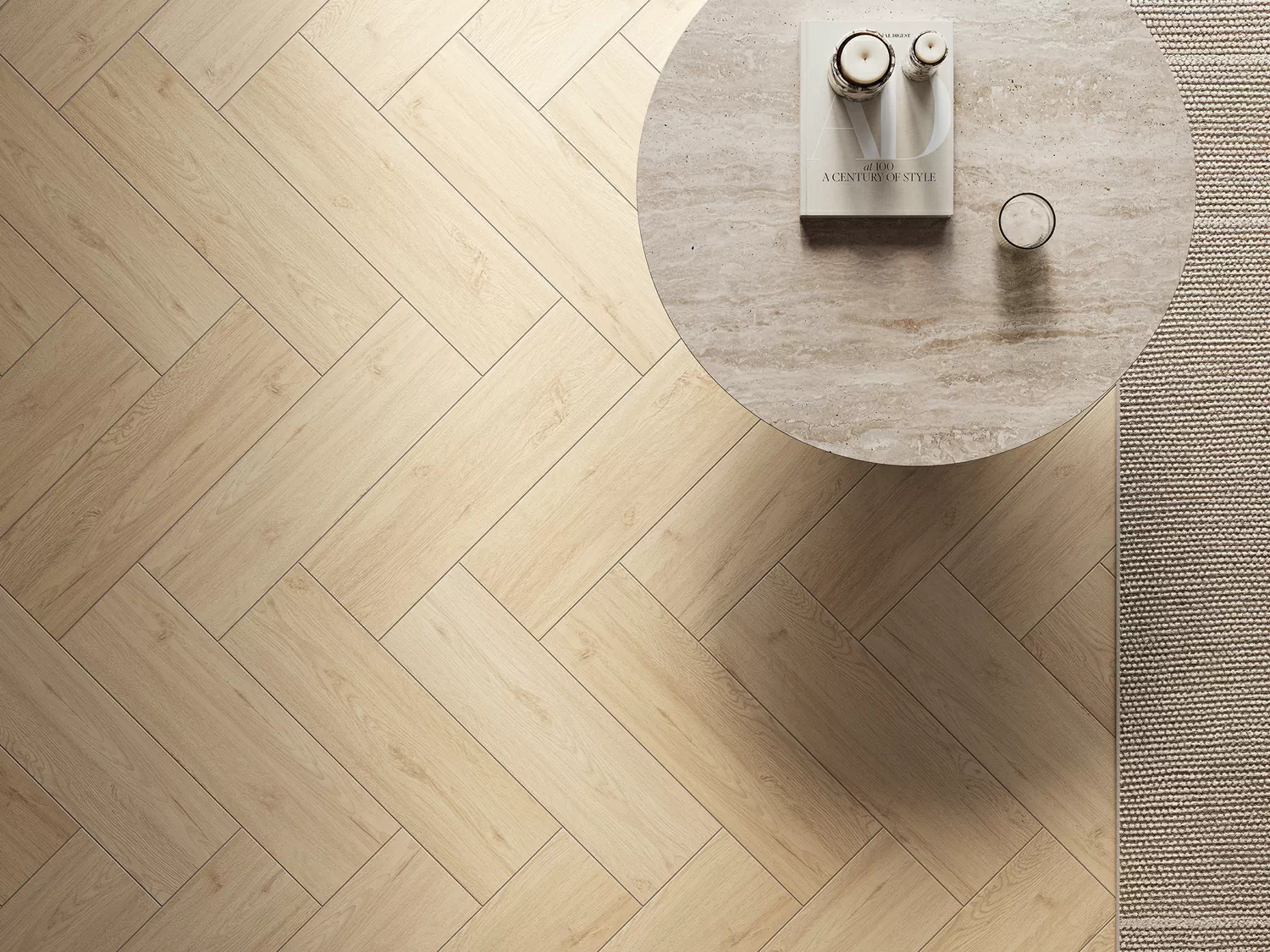 Керамогранит A17491 Ashwood Cветло-бежевый 18.5x59.8