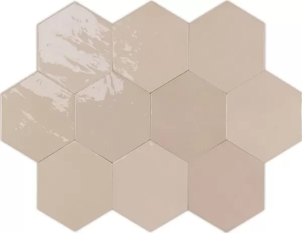 Плитка 122080 ZELLIGE HEXA NUDE 10,8x12,4