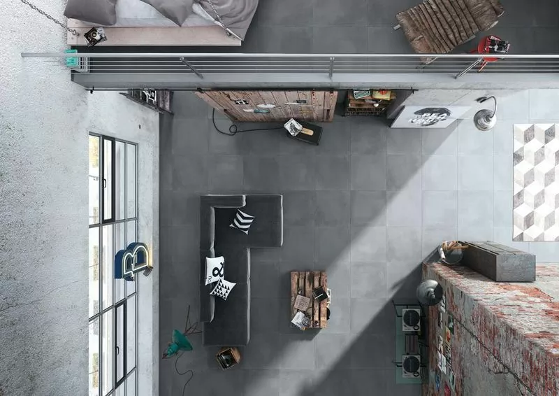 Керамогранит 16890 Vision многоцветный ректификат 44,8x89,8