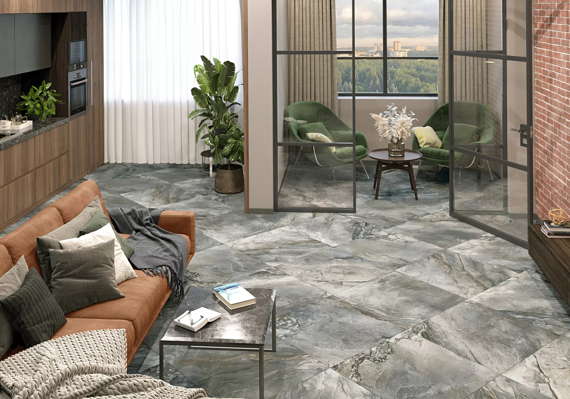 Керамогранит GFA57VLC04L Vulcano 570*570*8.5