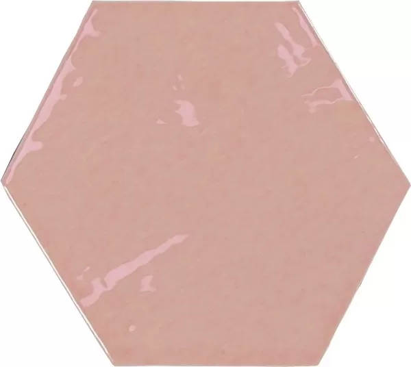 Плитка 122082 ZELLIGE HEXA PINK 10,8x12,4
