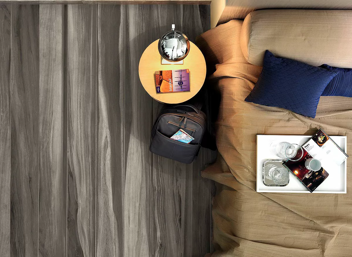 Керамогранит XW01L9 Maxiwood Living Rovere Bianco Lap Ret 15x90