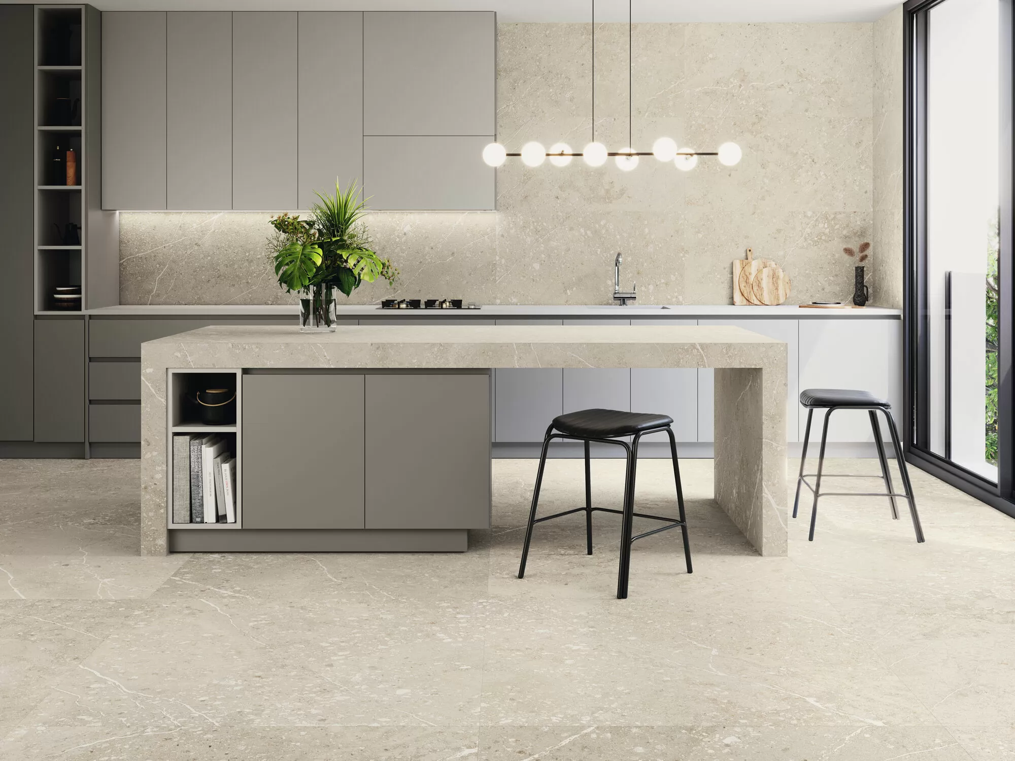 Керамогранит Volcano Avorio Rect 120x260