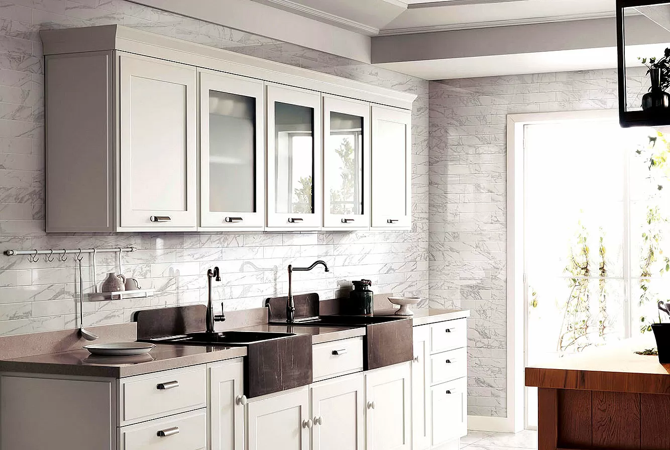 Плитка AZDA Brick White Bevel 8x31.5