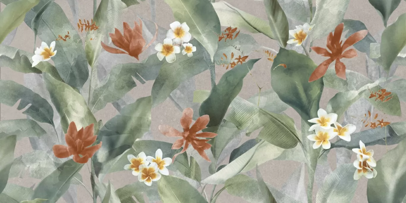 Керамогранит 17550 Floresta джунгли многоцветный ректификат 60x120