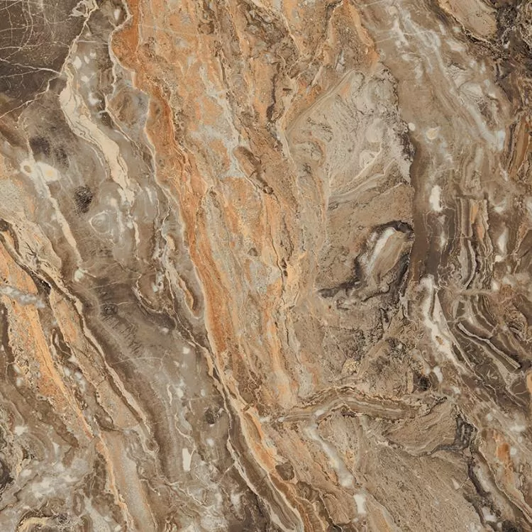 Керамогранит GR104 Richter Brown High glossy 600x600