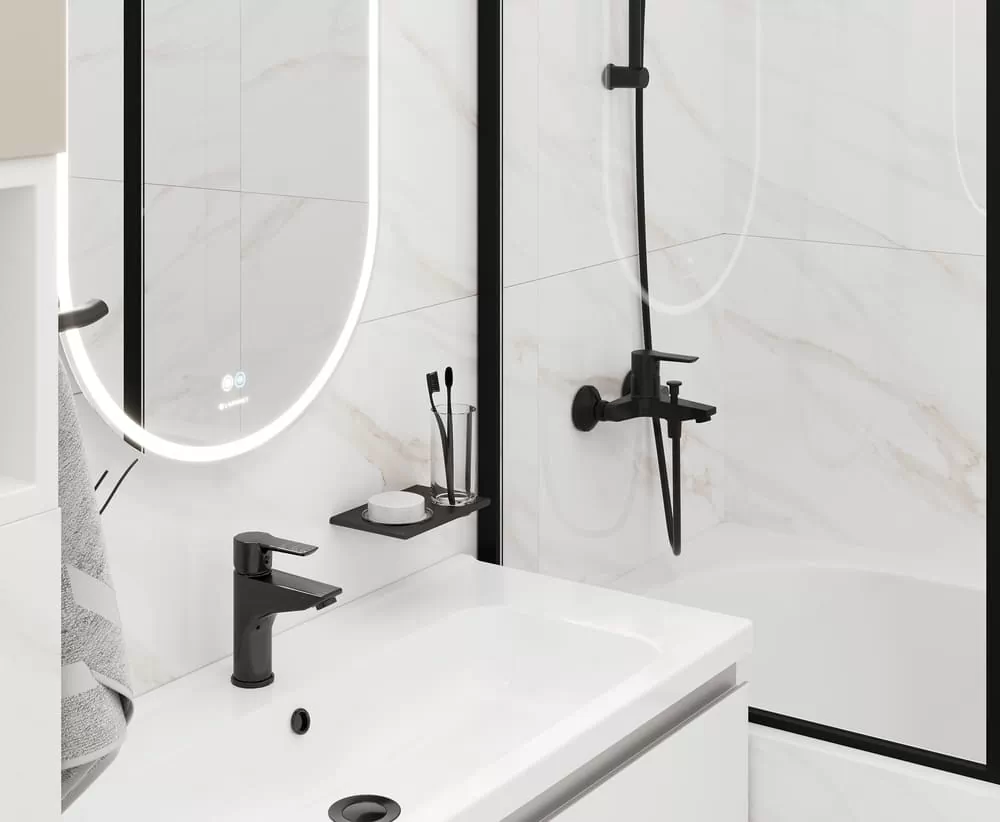 Керамогранит Calacatta Clarity Gold Белый Матовый 60х120