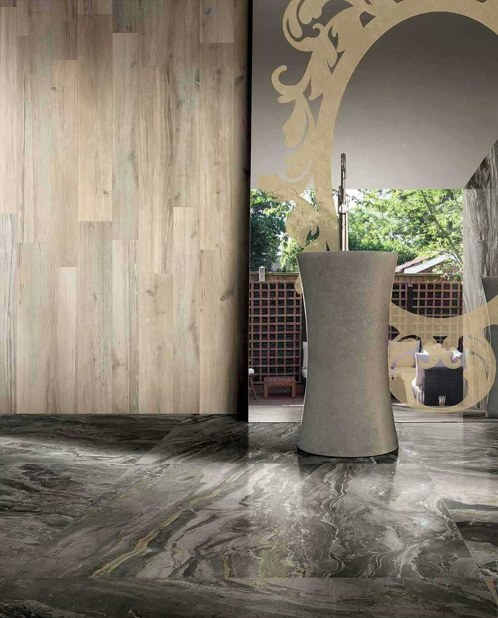 Мозаика 756304 Prexious White Fantasy Mosaico 3x15 Matte 30x30