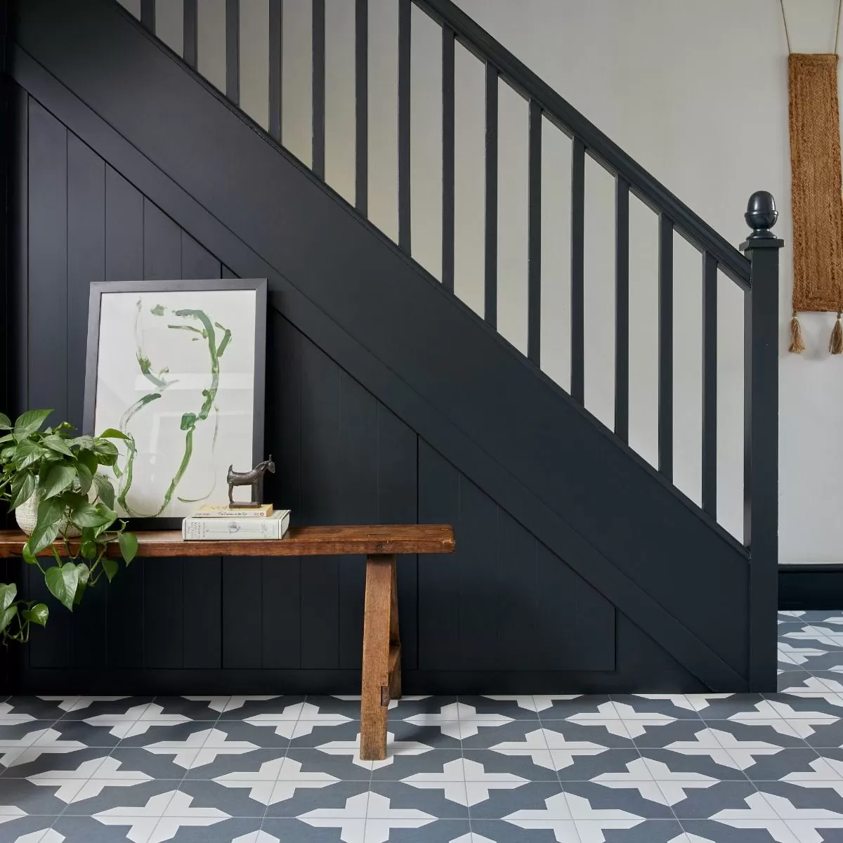 Керамогранит BM Cross Black Mate 20x20