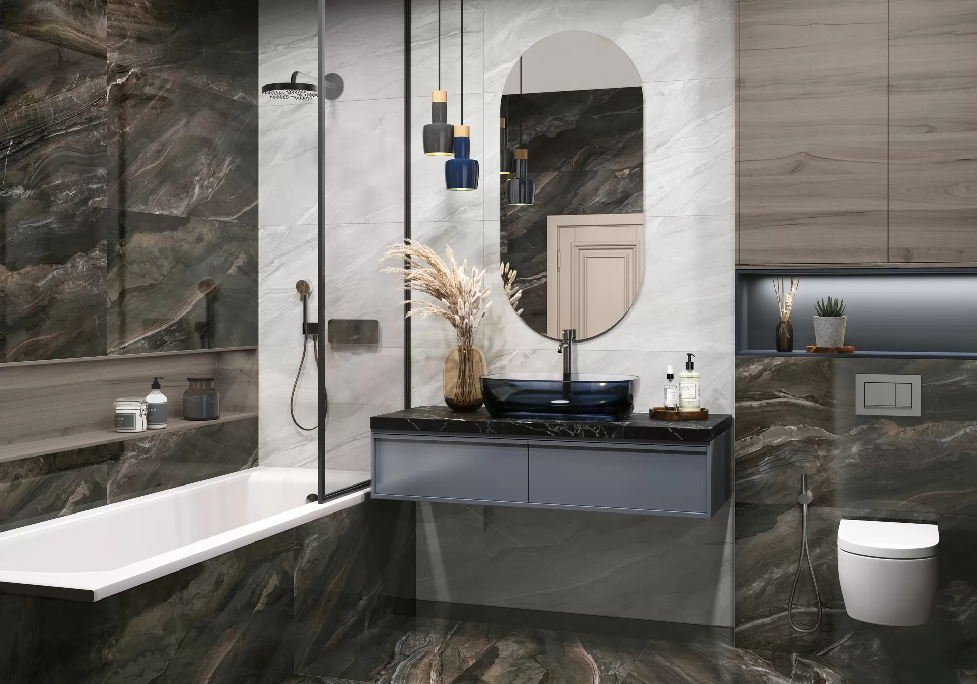 Керамогранит 60120ARI15P Argentina Gray полированный 600x1200x7