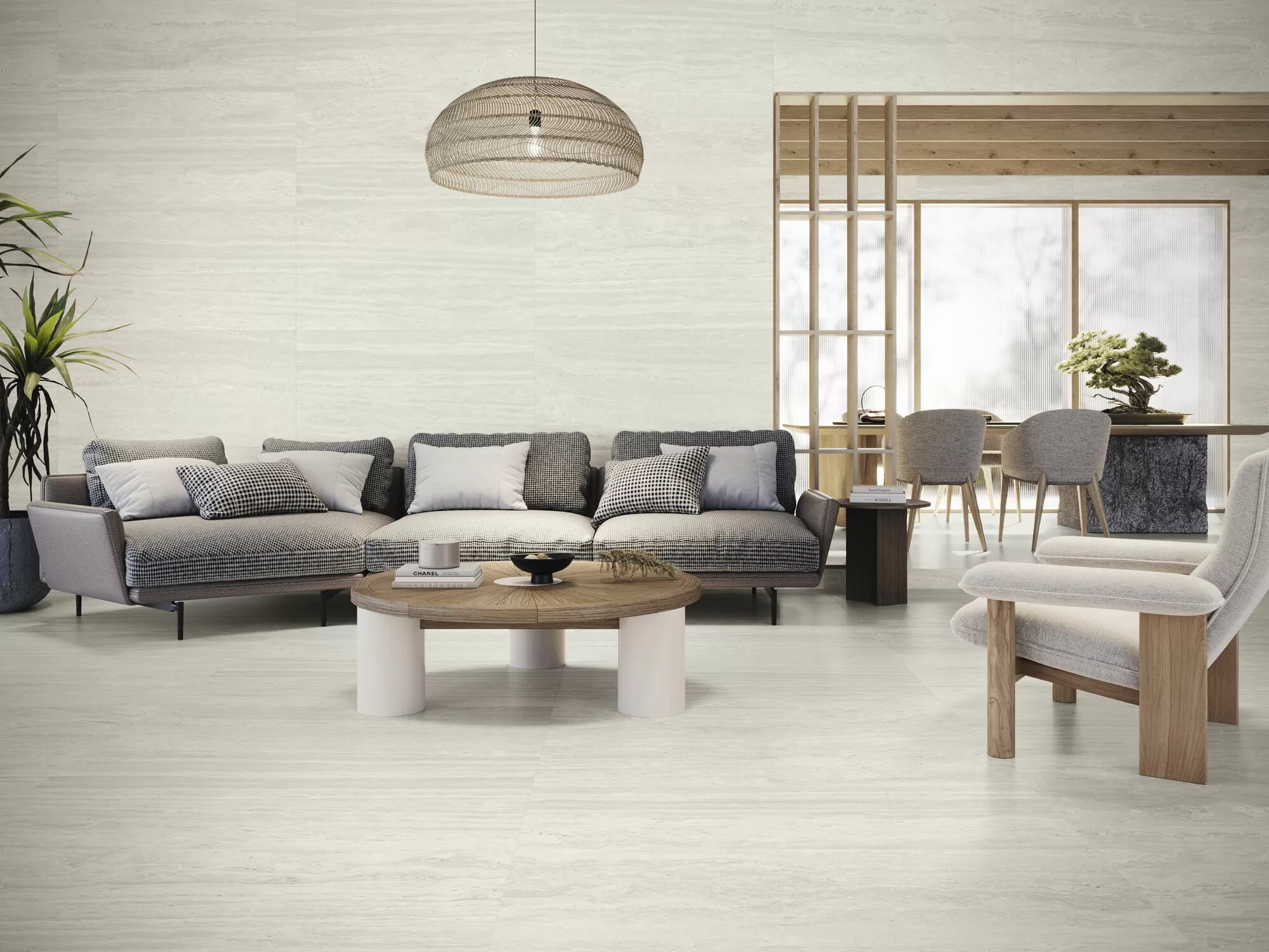 Керамогранит Venice Bianco Natural Rect 120x120