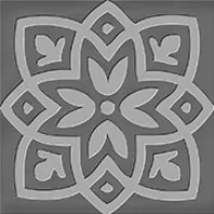 Керамогранит 600090000324 Вставка Charme Evo Tozzetto Lady SILVER 7,2x7,2