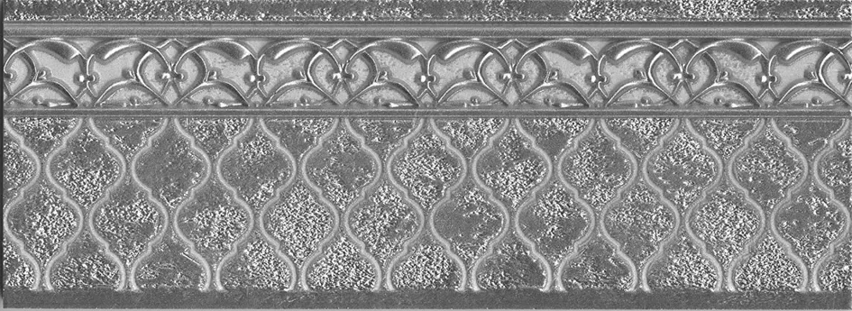 Плитка Alhambra Silver Zocalo 11x29.75