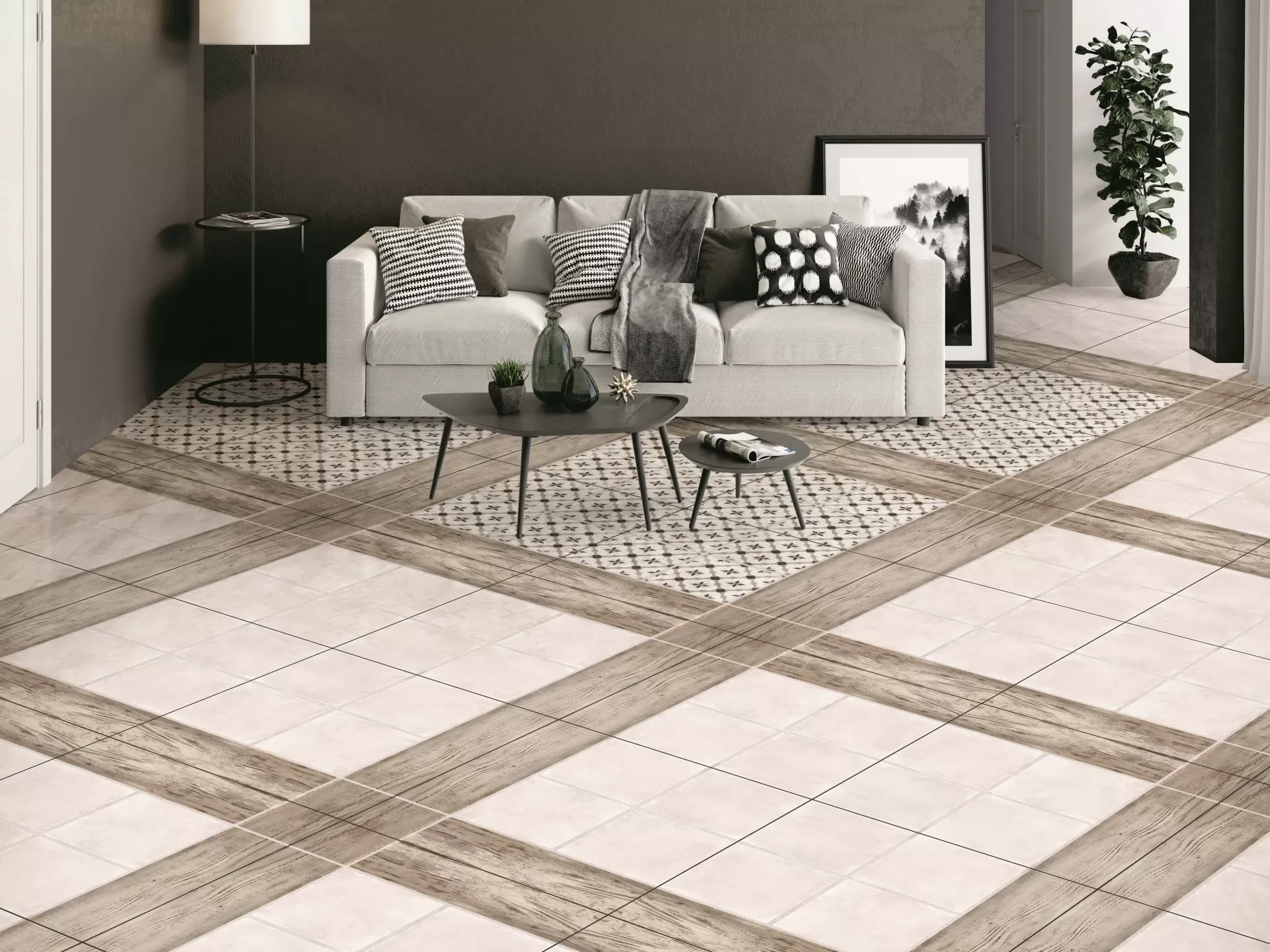 Керамогранит 6246-0040 (6046-0377) Борджиа бежевый 45х45