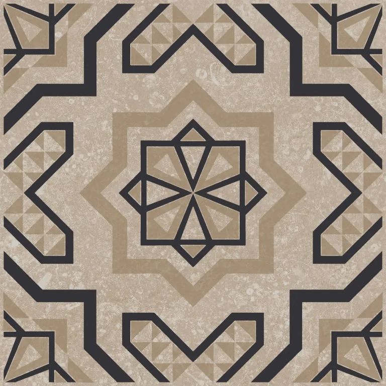 Керамогранит KMD3STA046GN Декор Касабланка бежевый светлый матовый 20x20x0,8