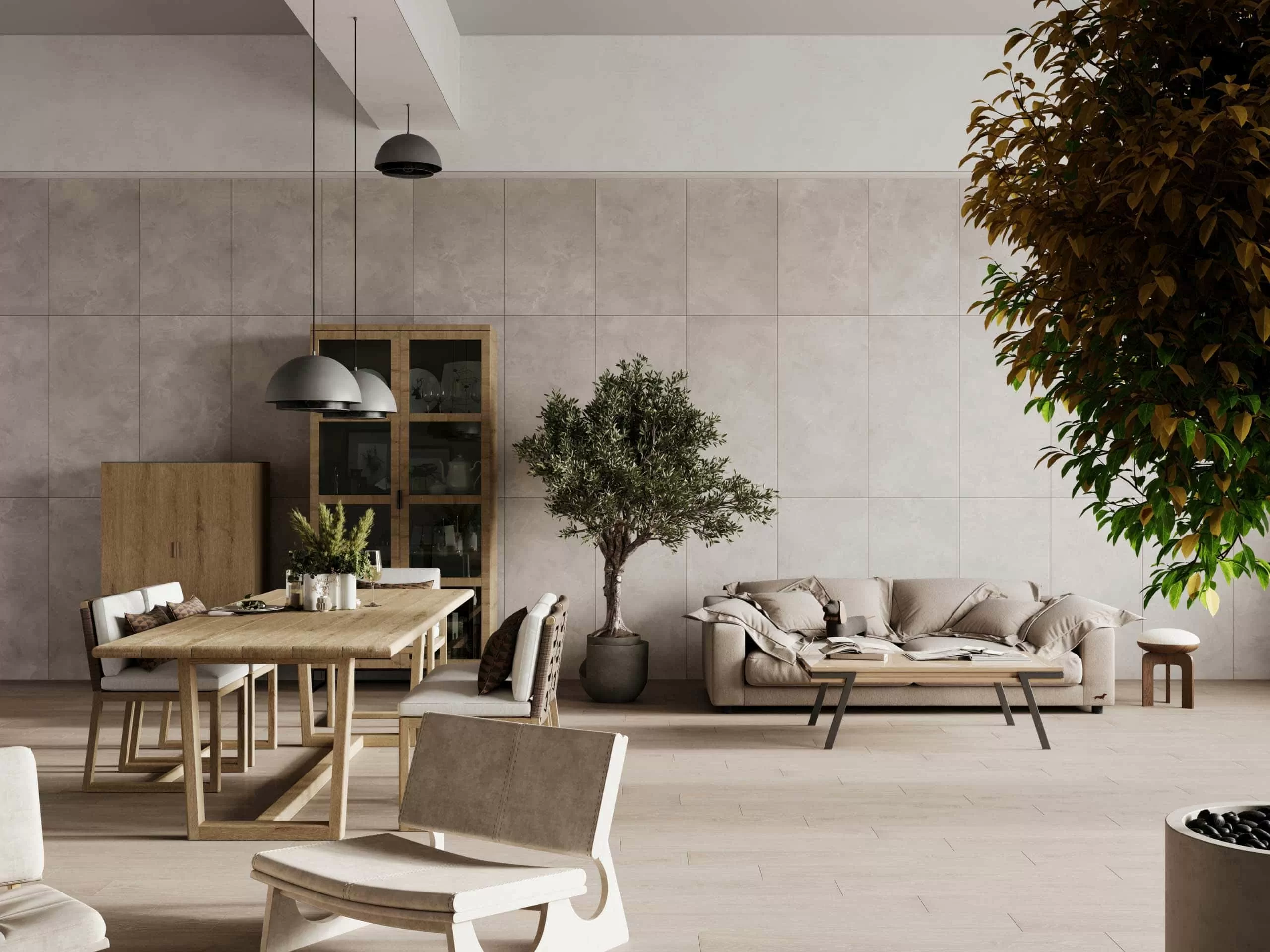 Керамогранит Плинтус GF02 Graffito Light Beige неполированный 7x60