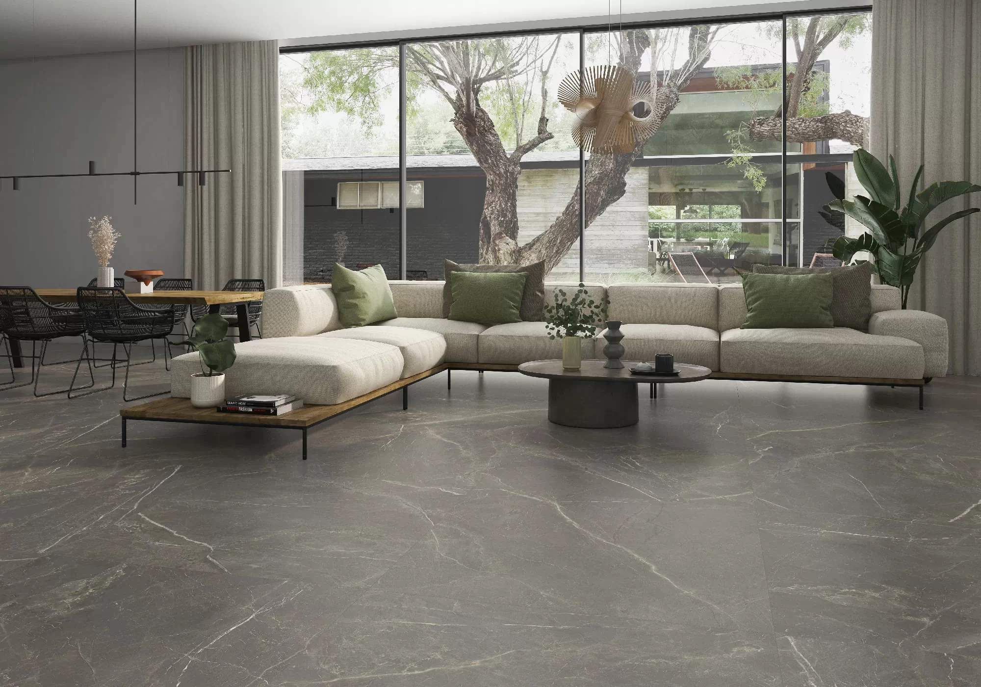 Керамогранит RLV Fior Di Bosca Sand Polished 60x120