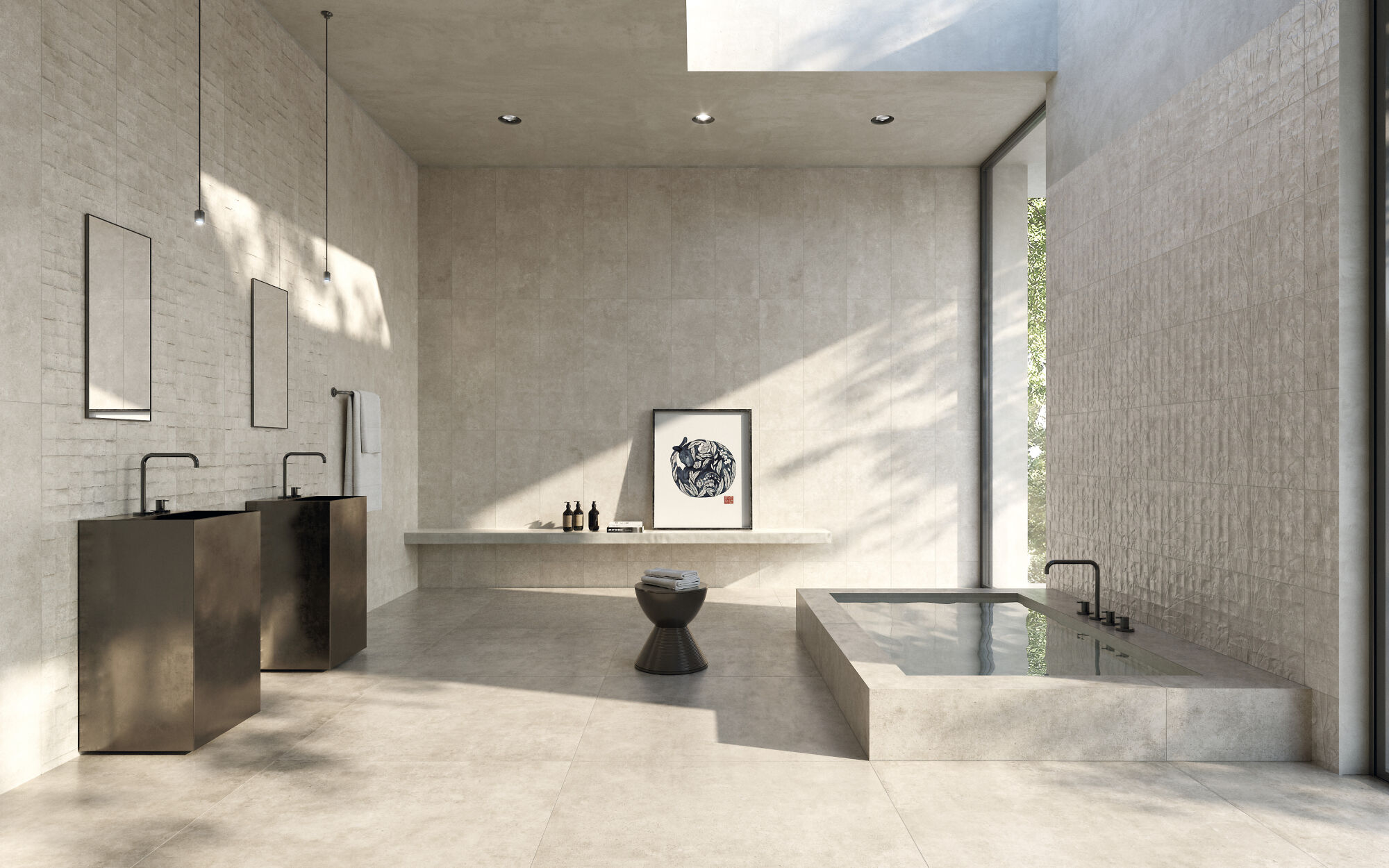 Плитка 40650 Charme Sand Decor/33,3x100x0,98/R 33,3x100