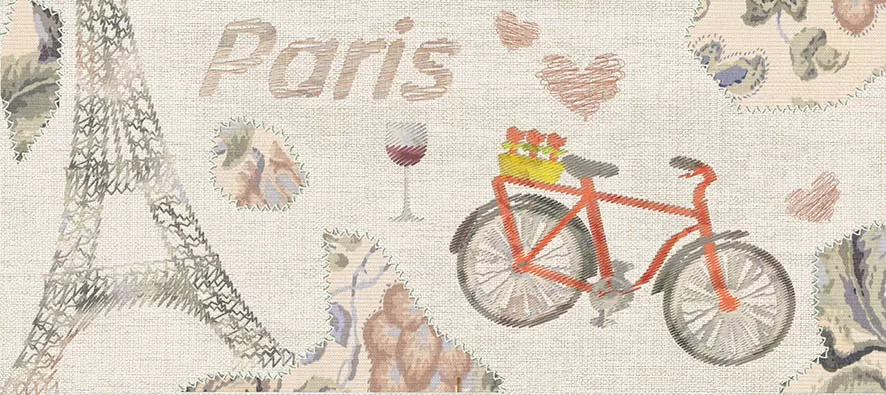 Плитка 131564 Romantic Деко 20*45