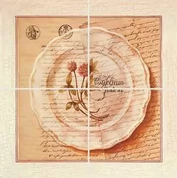 Плитка 25.8(421) Декор Herbarium 3 из 4х плиток 20x20