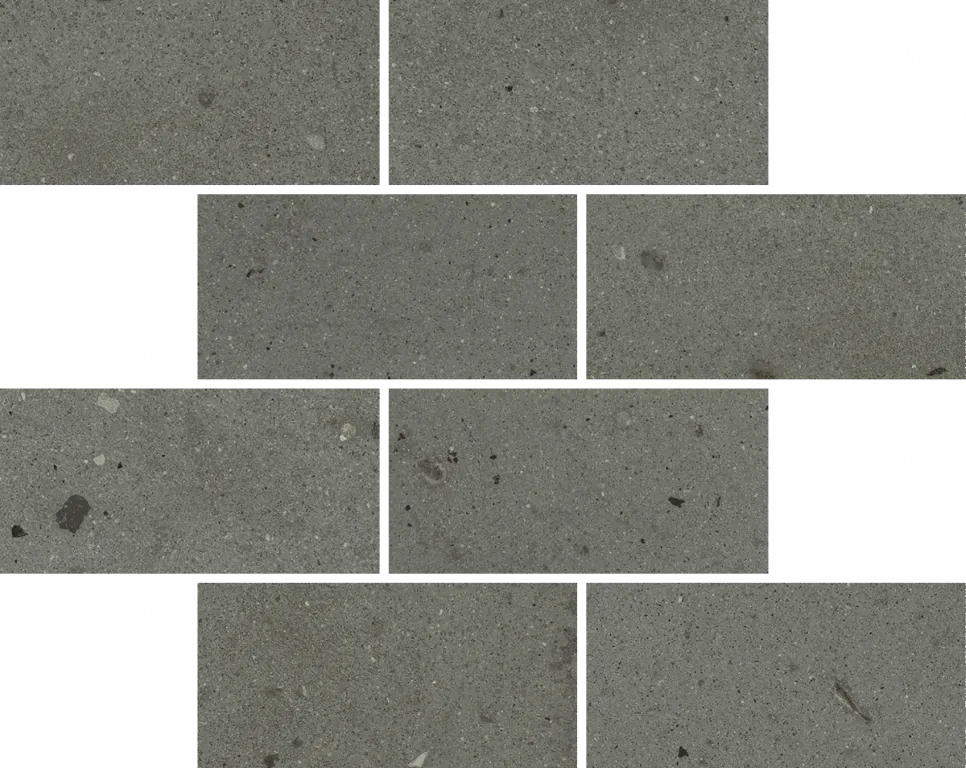 Мозаика 610110001215 Avantgarde Black Mini Brick 23.7x29.5