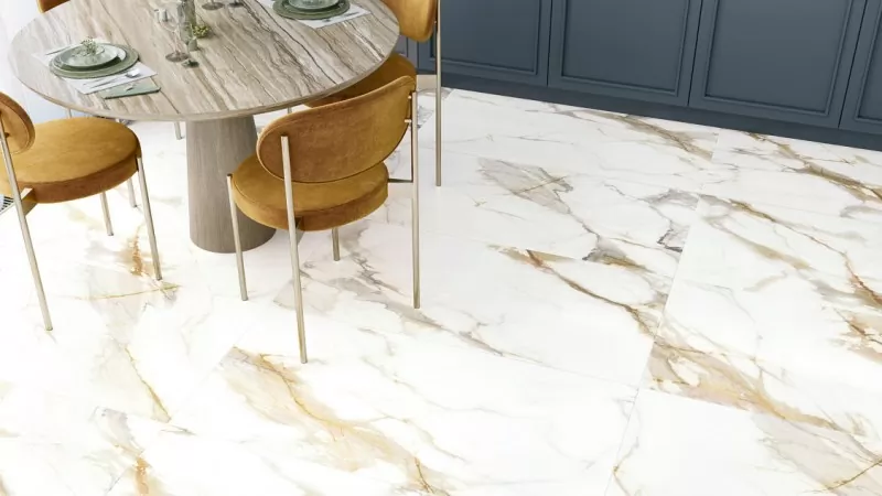 Керамогранит GFA114CLR04L Calacatta Oro 57x114