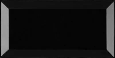 Плитка Biselado Negro Brillo 7,5х15