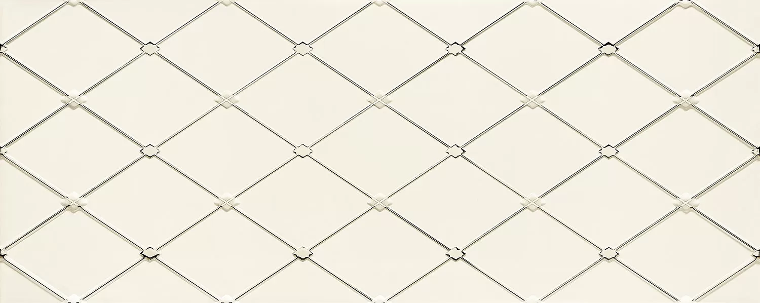 Плитка Senza White Decor 29.8x74.8