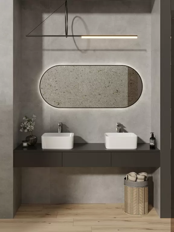 Керамогранит 17433 Stilo светло-серый ректификат 60x120