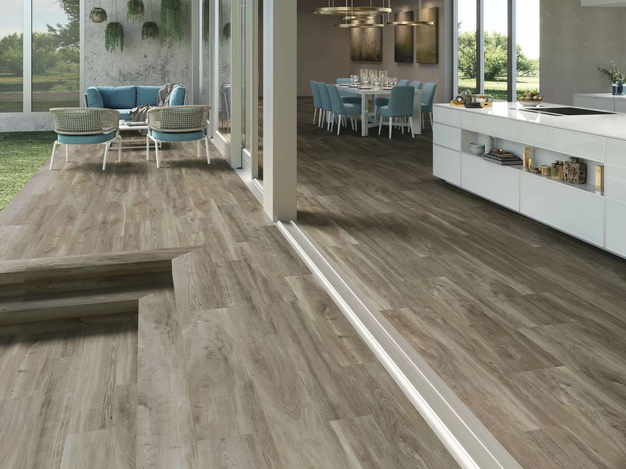 Керамогранит Belfast Walnut Rect R10 29,5x120