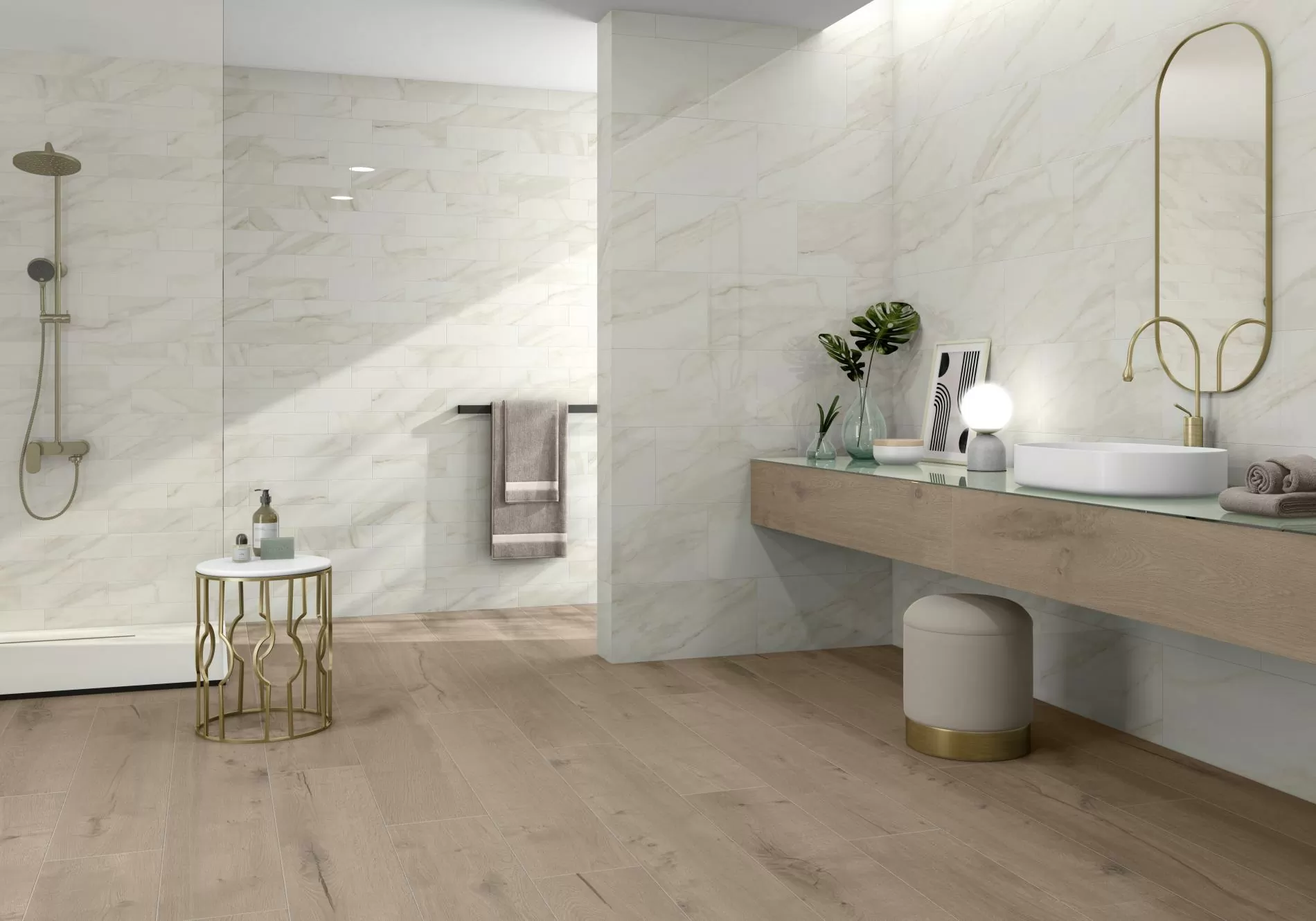 Керамогранит Es.Oldmanor Dark Matt Rect. 90x90