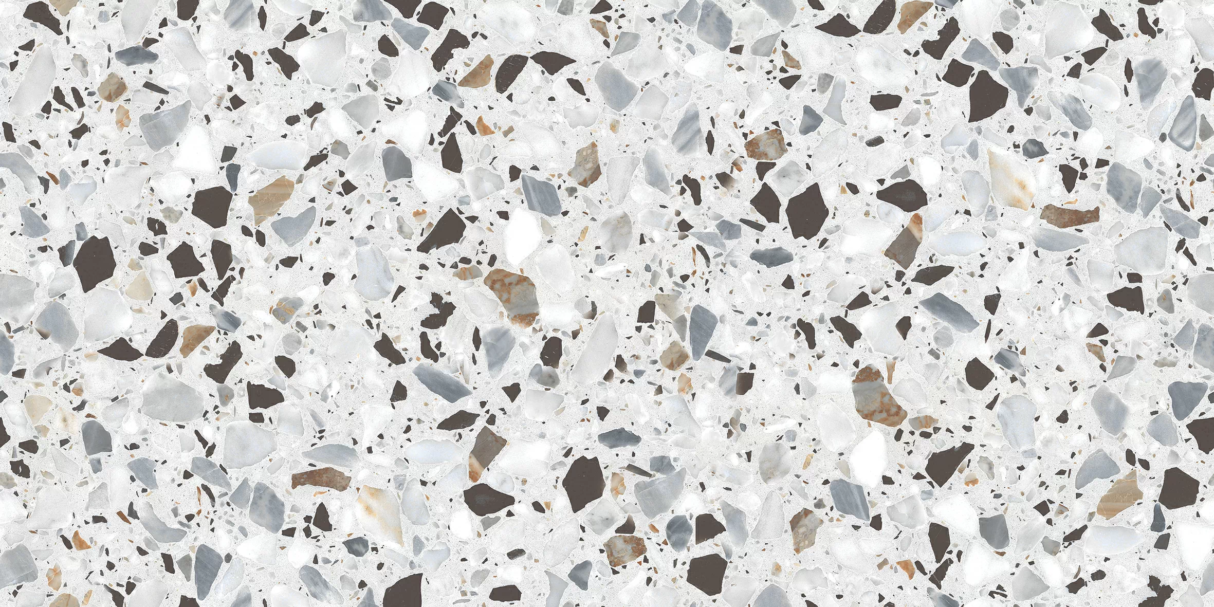 Керамогранит NTT99606M Terrazzo White 60x120