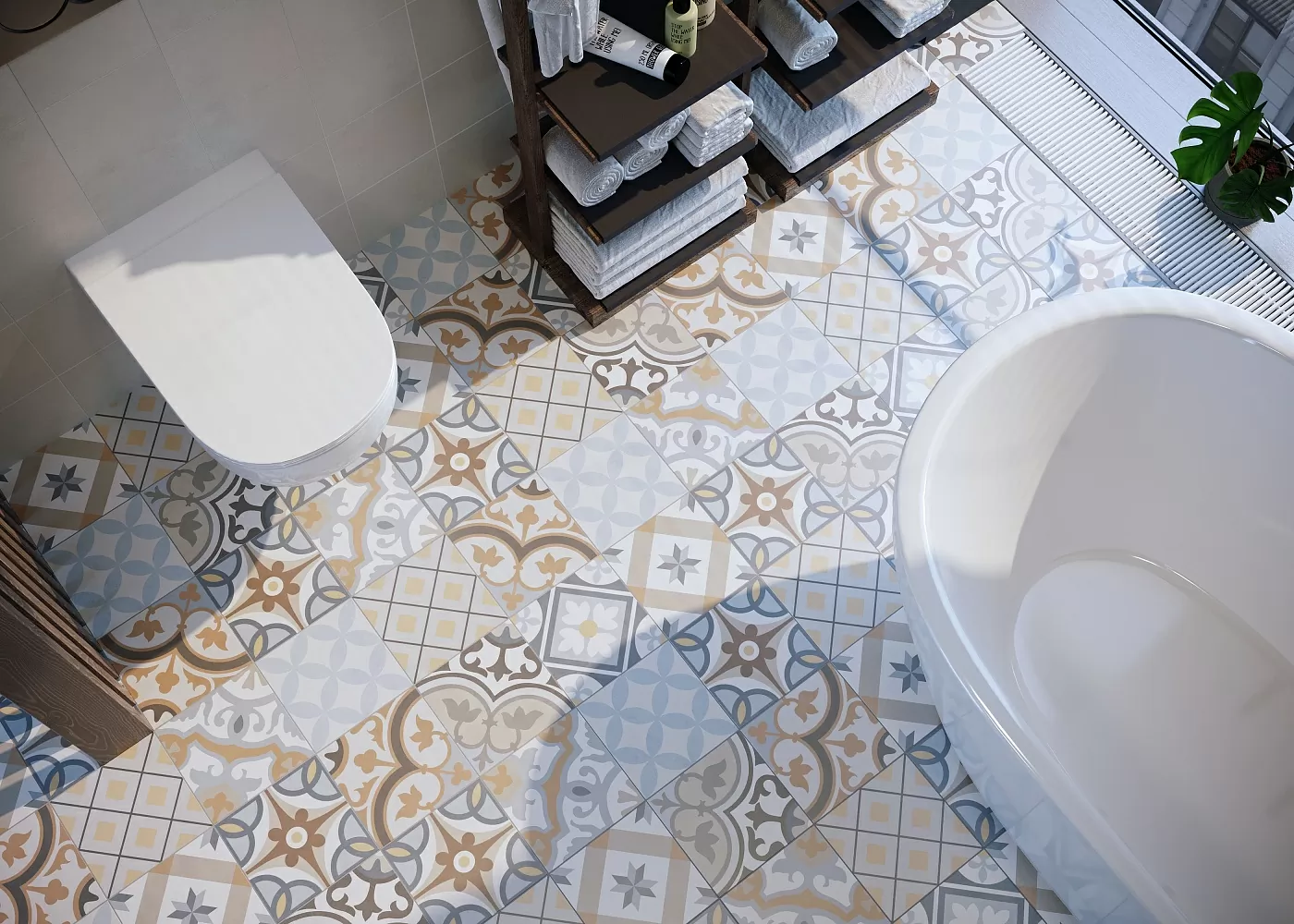 Керамогранит DB_030 Pamp 1 20х20