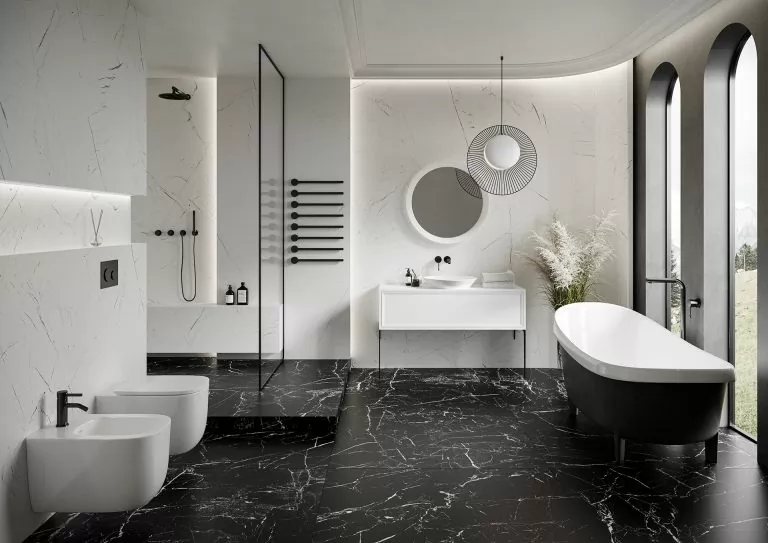 Керамогранит Marmo Morocco Black Rect R9 59,7х119,7